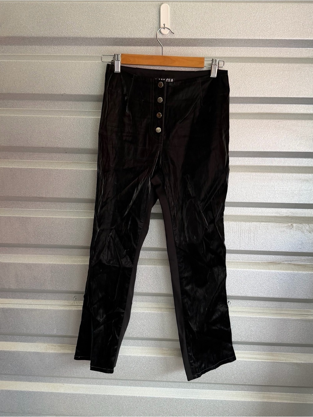 I am gia Caster Pant in Black